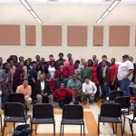 Double Take with students from Claflin University and Sidney B. Young (Former band director and uncle)
