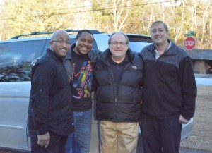 Haydon Parker duo with Tommy -Joe Anderson and bass player Craig Shaw after recording tracks for 2nd CD "Reunion"